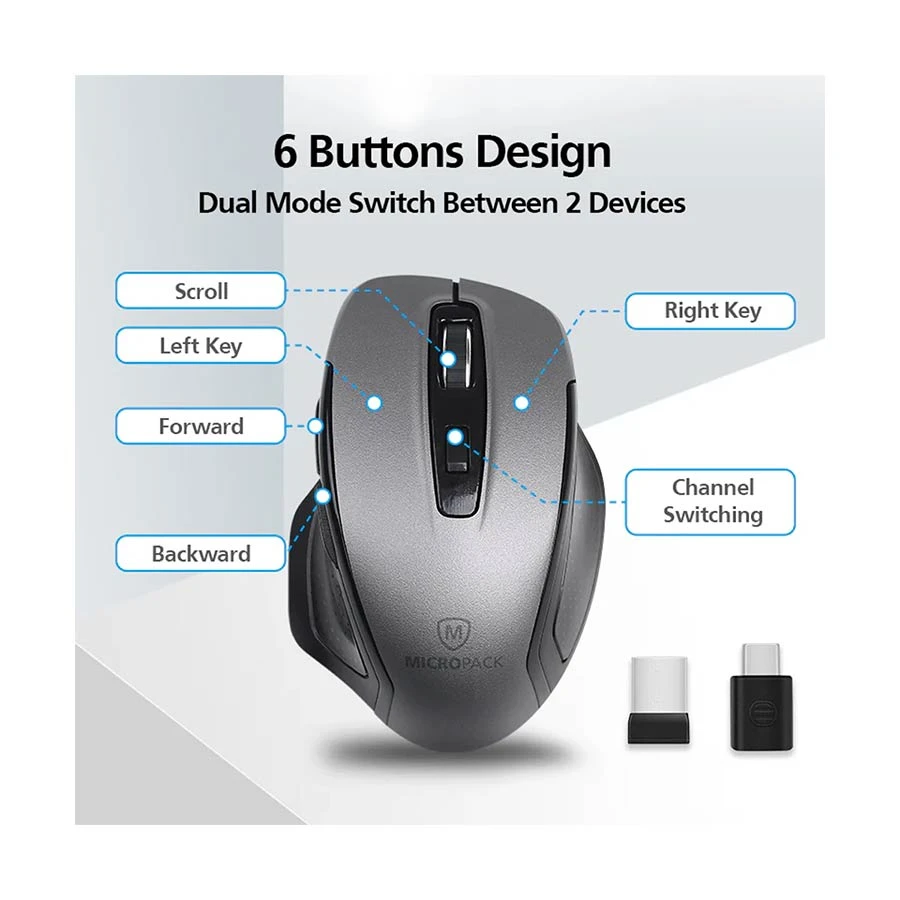 Micropack MP-752W Mouse in BD