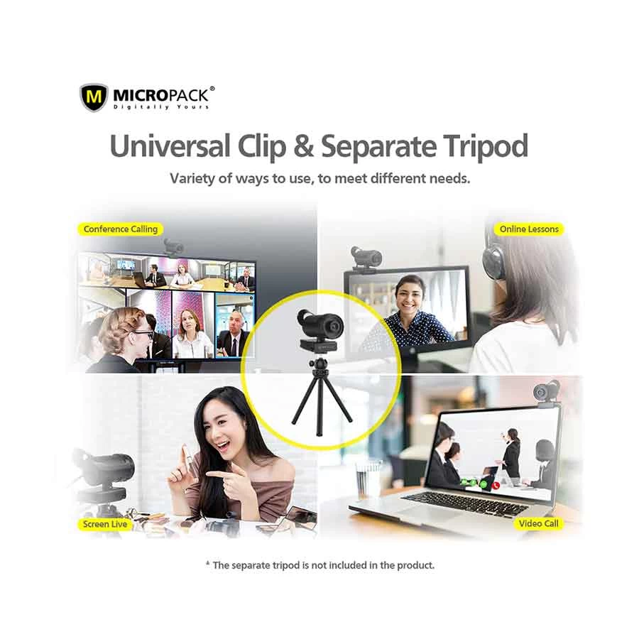 Micropack MWB-11 1MP Webcam Webcam in BD