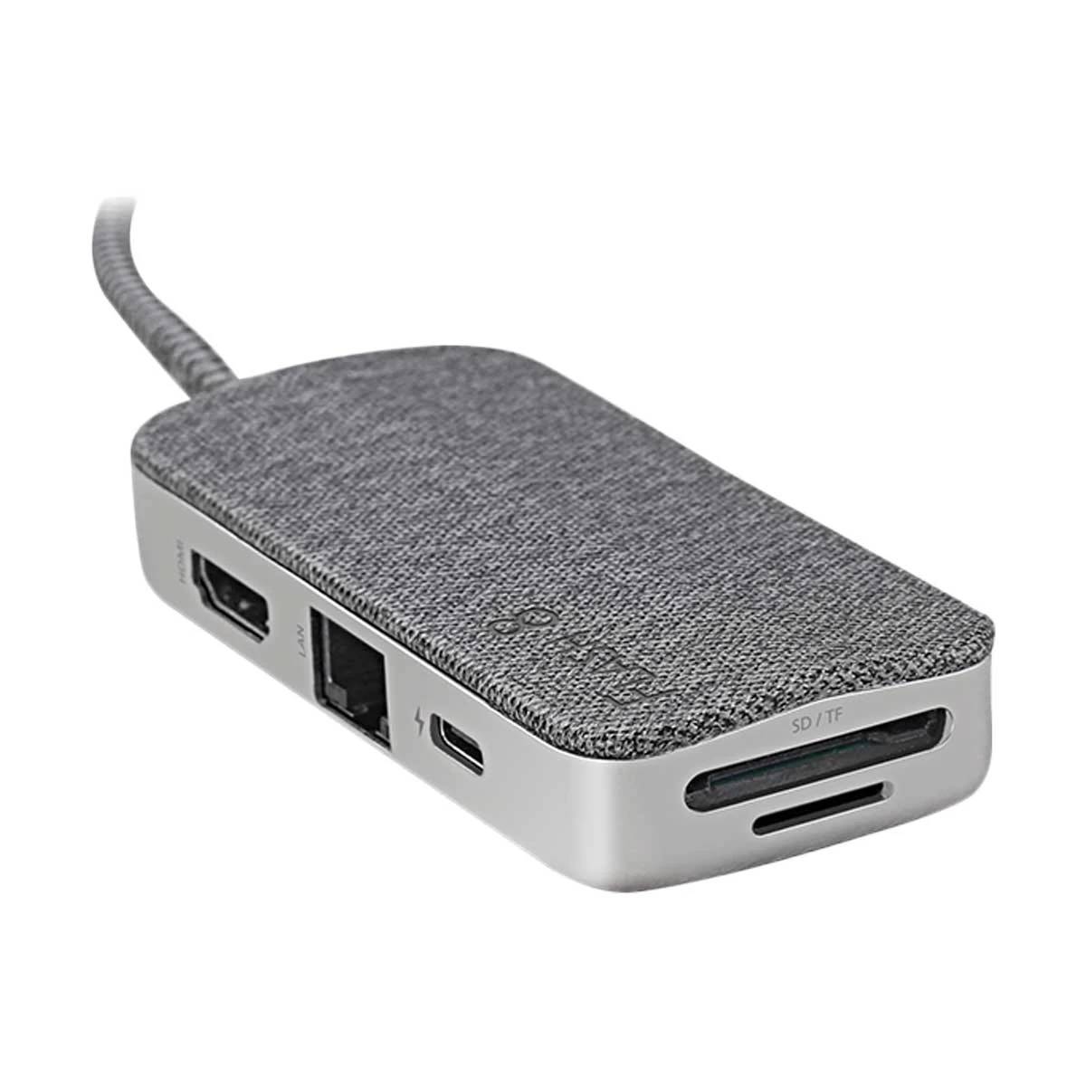 Micropack Type-C Male to Tri USB, Type-C, SD, Micro HDMI & LAN Female Type-C Converter in BD
