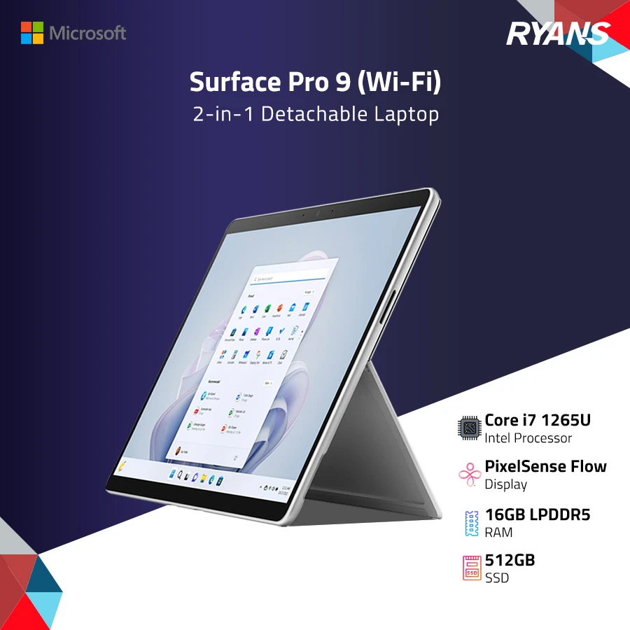 Microsoft Surface Pro 9 (Wi-Fi) All Laptop specifications