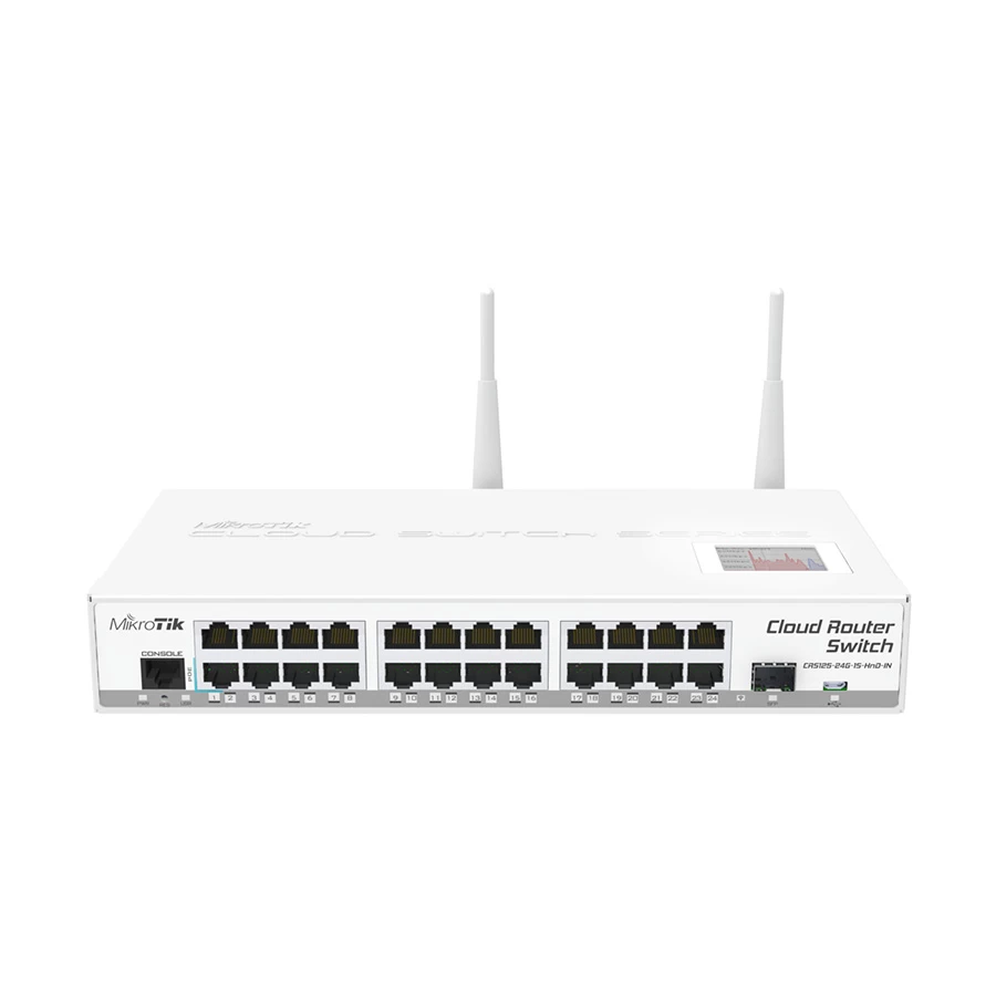 Mikrotik CRS125-24G-1S-2HnD-IN Network Switch