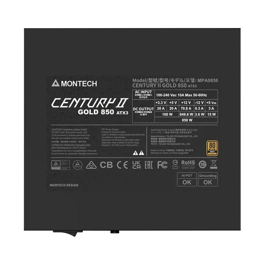 Montech Century II Power Supply