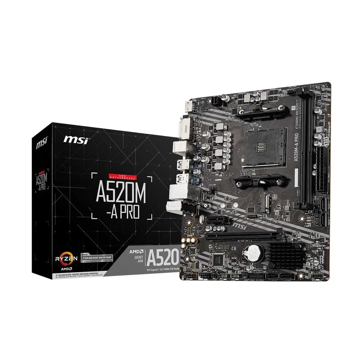 MSI A520M-A PRO Motherboard
