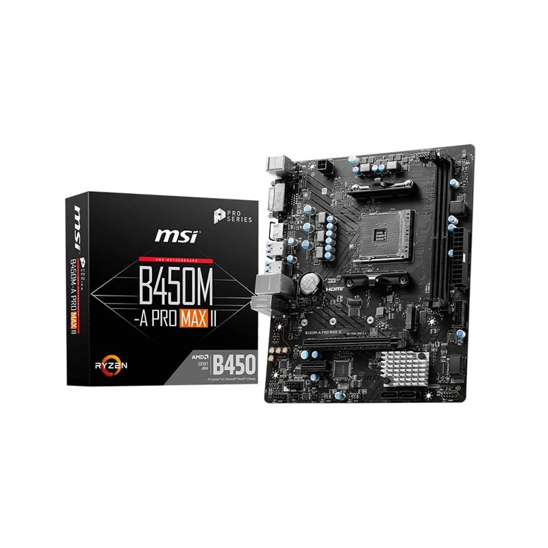 MSI B450M-A PRO MAX II Motherboard