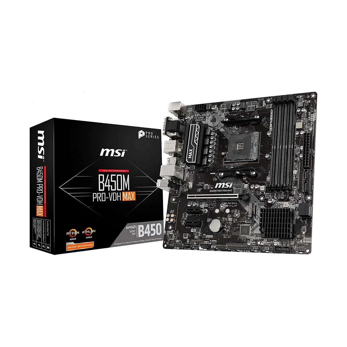 MSI B450M PRO-VDH MAX Motherboard