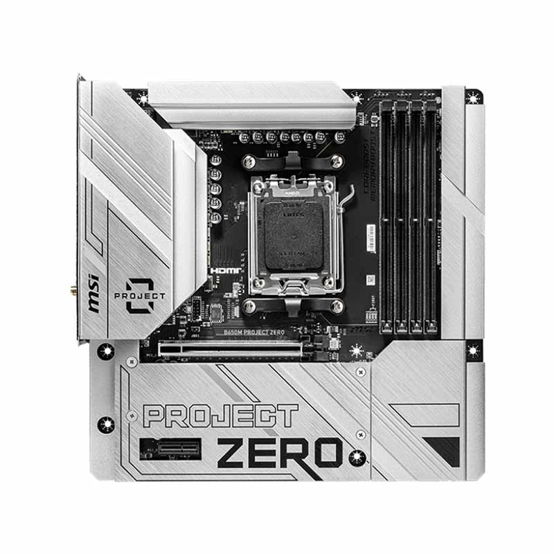 MSI B650M PROJECT ZERO (Wi-Fi 6E) Motherboard