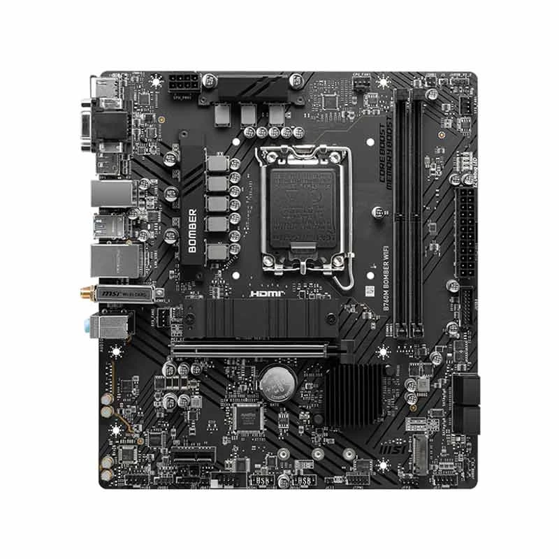 MSI B760M BOMBER (Wi-Fi 6E) Motherboard