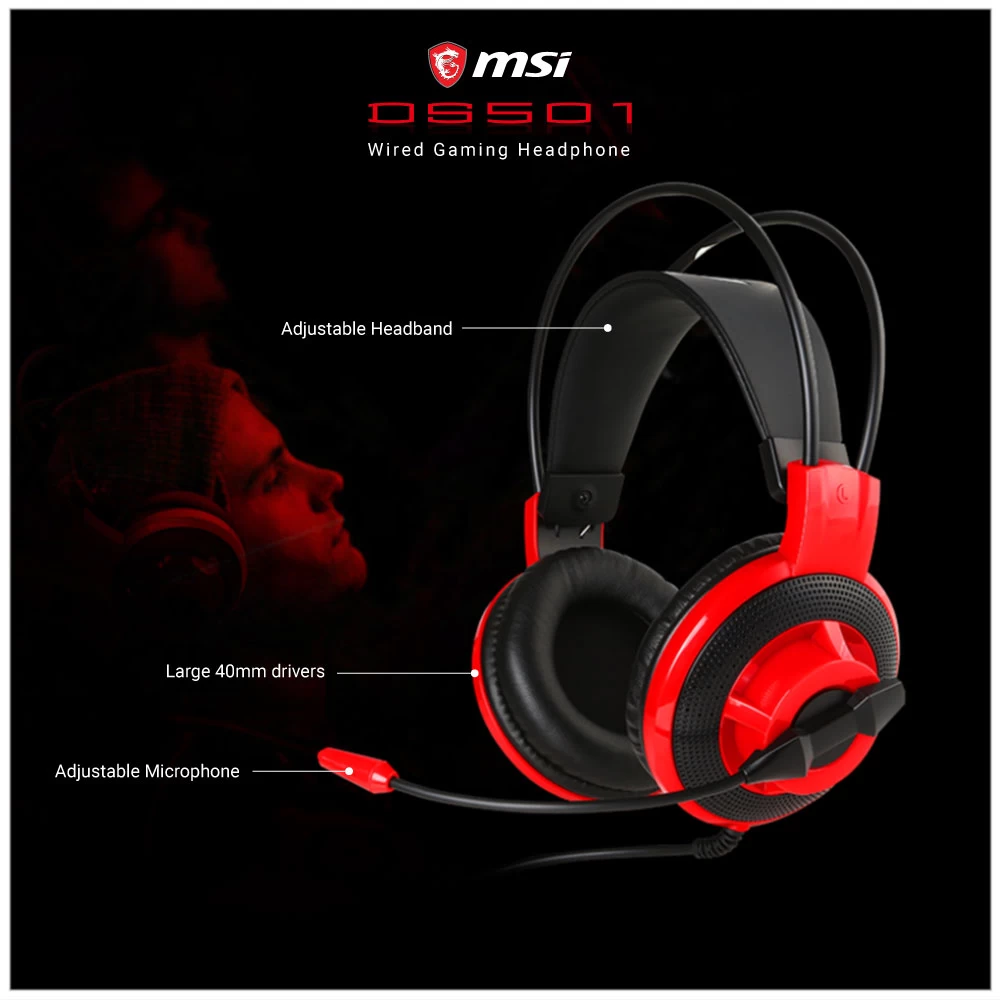MSI DS501 Headphone specifications