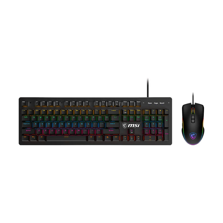 MSI Forge GK300 Combo Keyboard and Mouse Combo