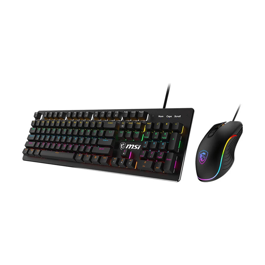 MSI Forge GK300 Combo Keyboard and Mouse Combo in BD