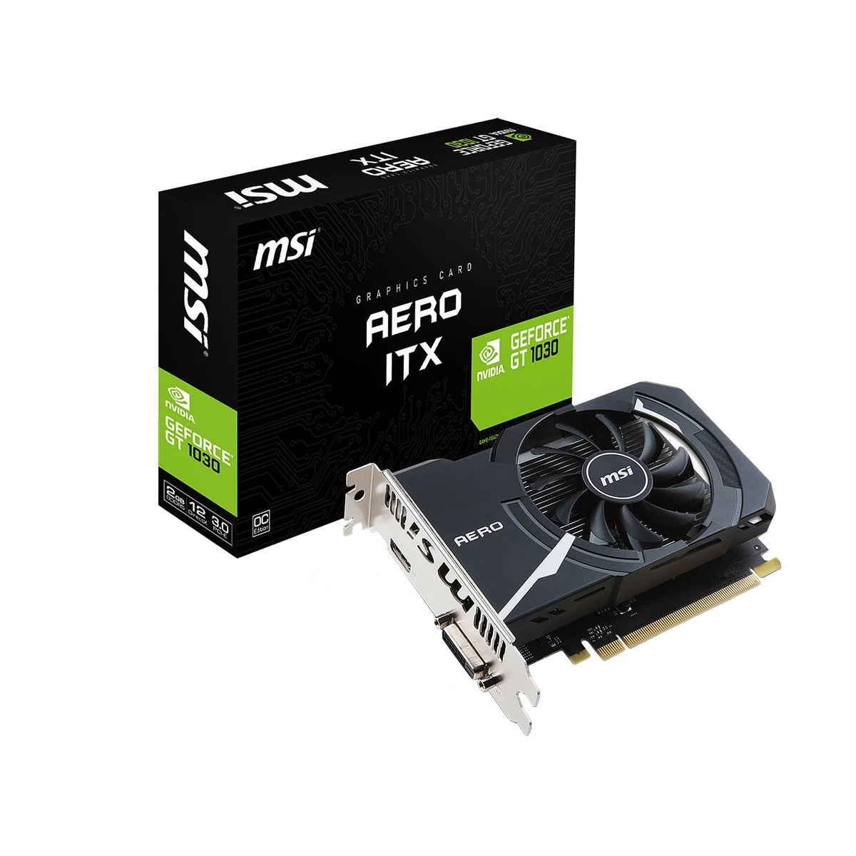 MSI GeForce GT 1030 AERO ITX 2GD4 OC Graphics Card Price in BD