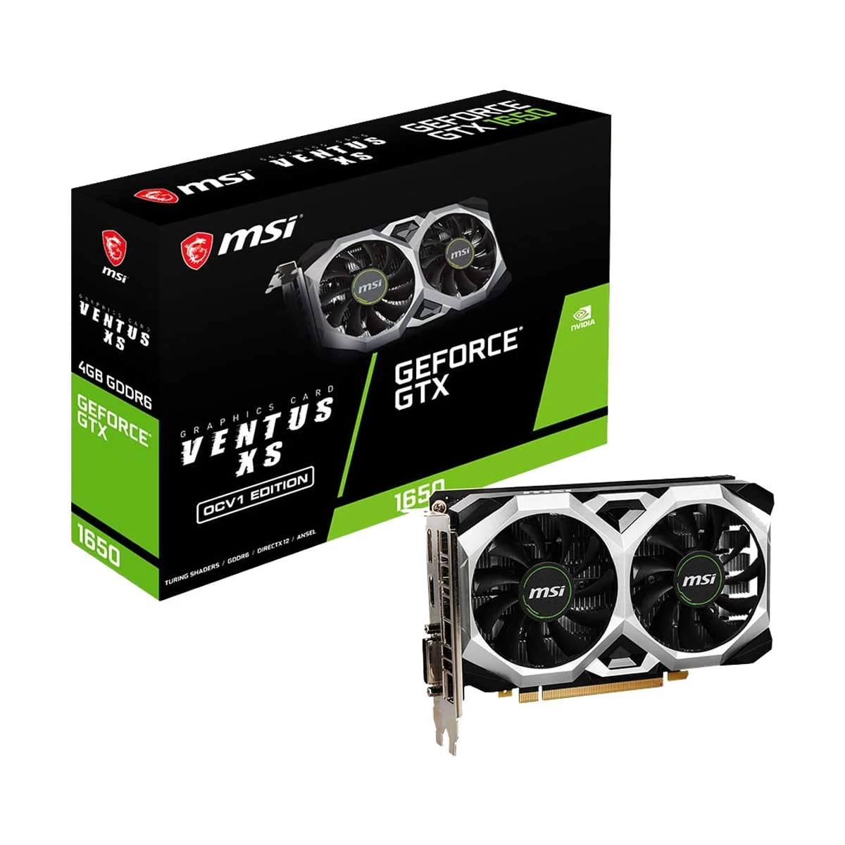 MSI GeForce GTX 1650 Graphics Card