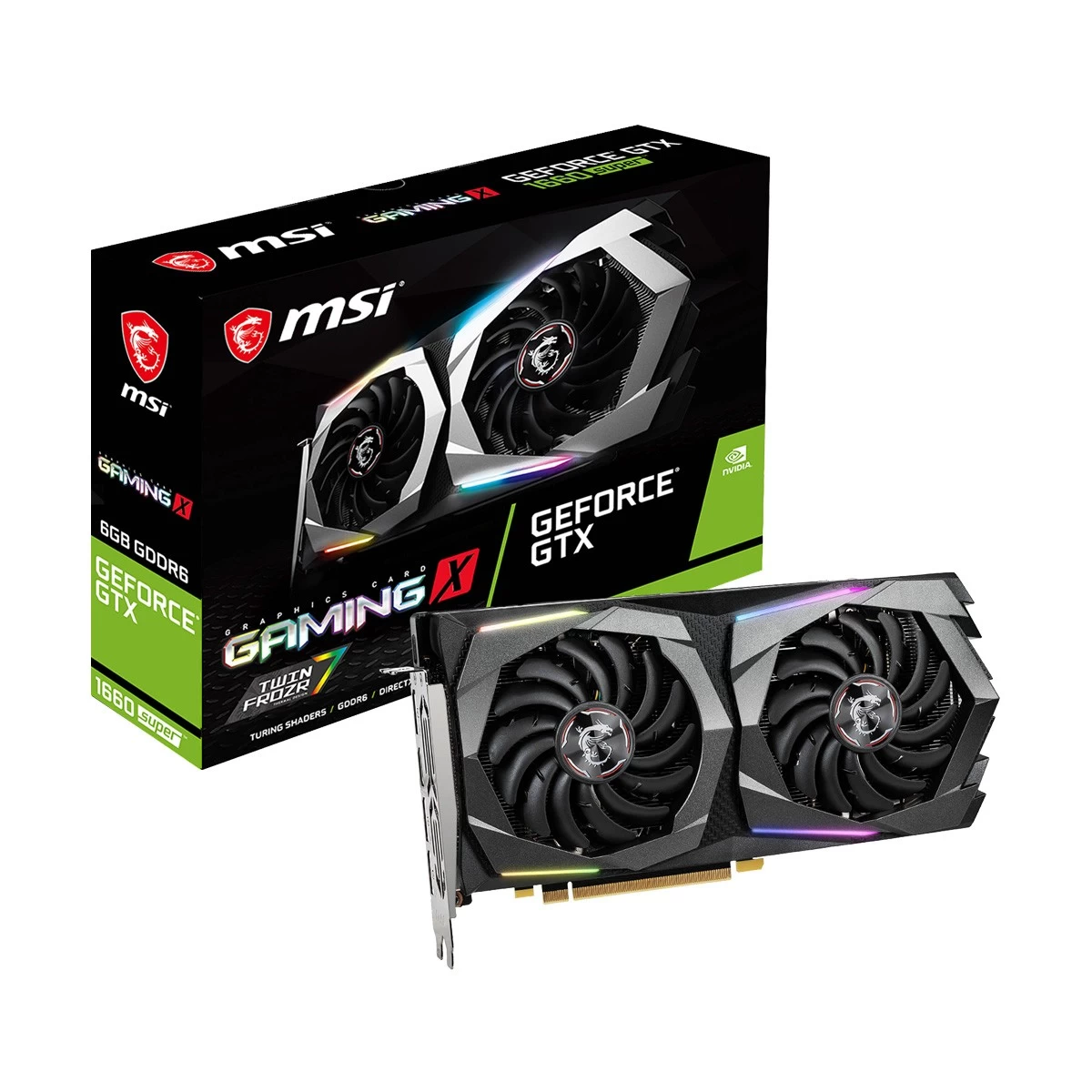 MSI GeForce GTX 1660 Super Gaming X Graphics Card