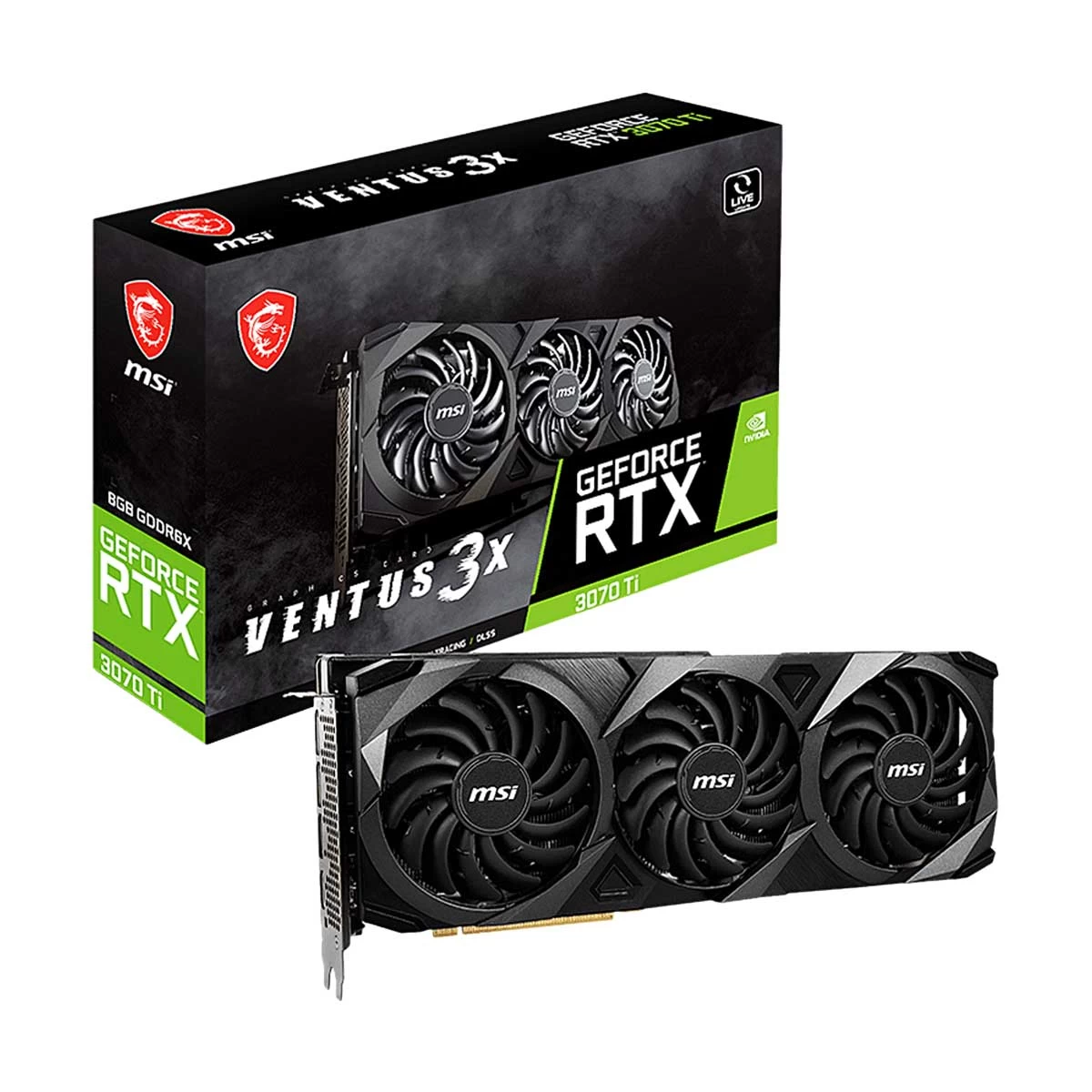 MSI GeForce RTX 3070 Ti VENTUS 3X 8G OC Graphics Card