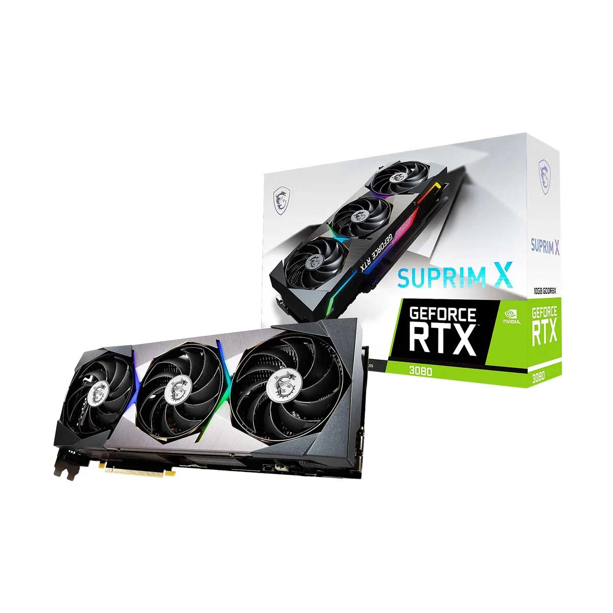 MSI GeForce RTX 3080 SUPRIM X 10G LHR Graphics Card