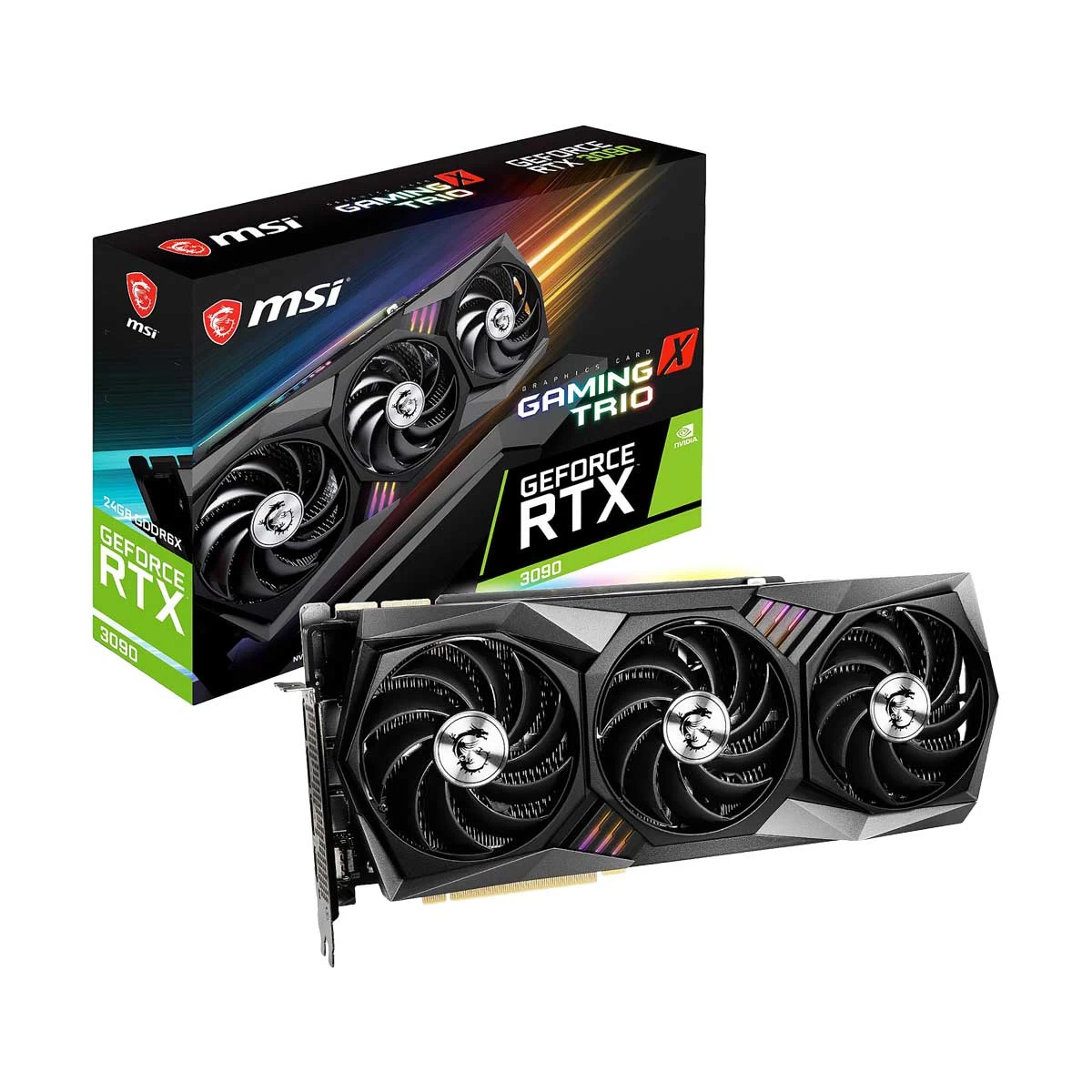 MSI GeForce RTX 3090 GAMING X TRIO 24G Graphics Card