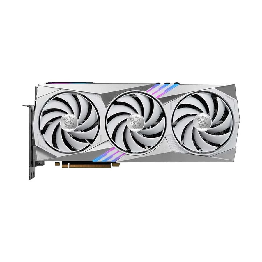MSI GeForce RTX 4070 Ti GAMING X TRIO WHITE 12G Graphics Card