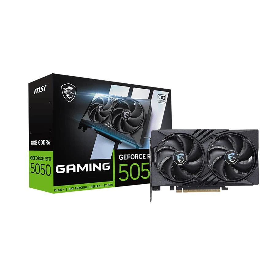 MSI GeForce RTX 5050 8G GAMING OC Graphics Card