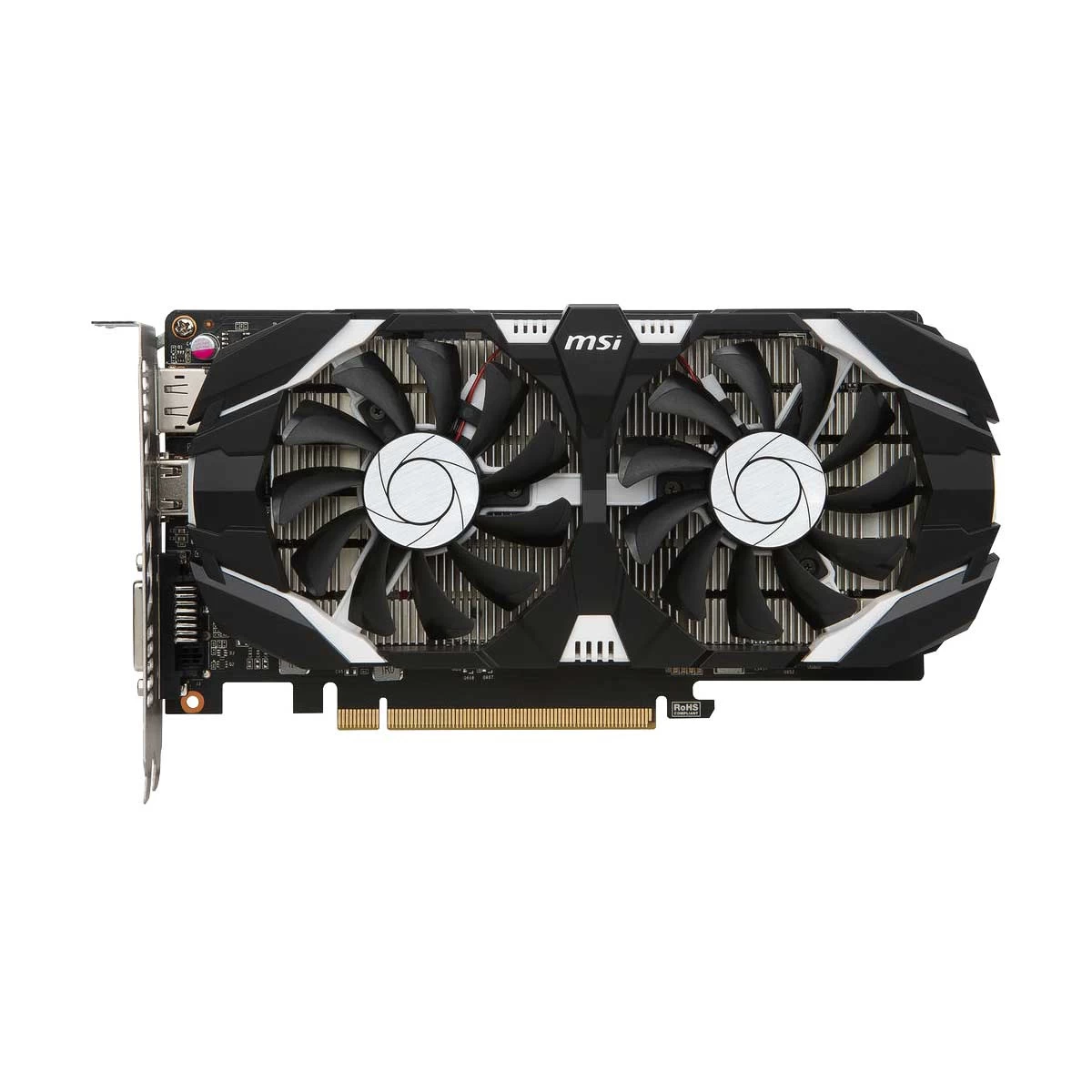 MSI GeForce GTX 1050 Ti 4GT OCV1 Graphics Card in BD