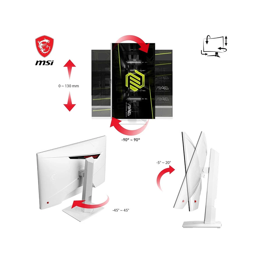 MSI MAG 274QRFW Gaming Monitor specifications