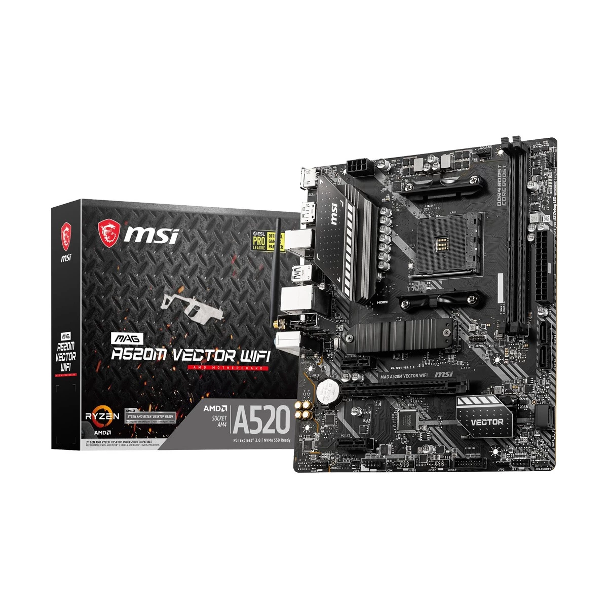 MSI MAG A520M VECTOR WIFI Motherboard
