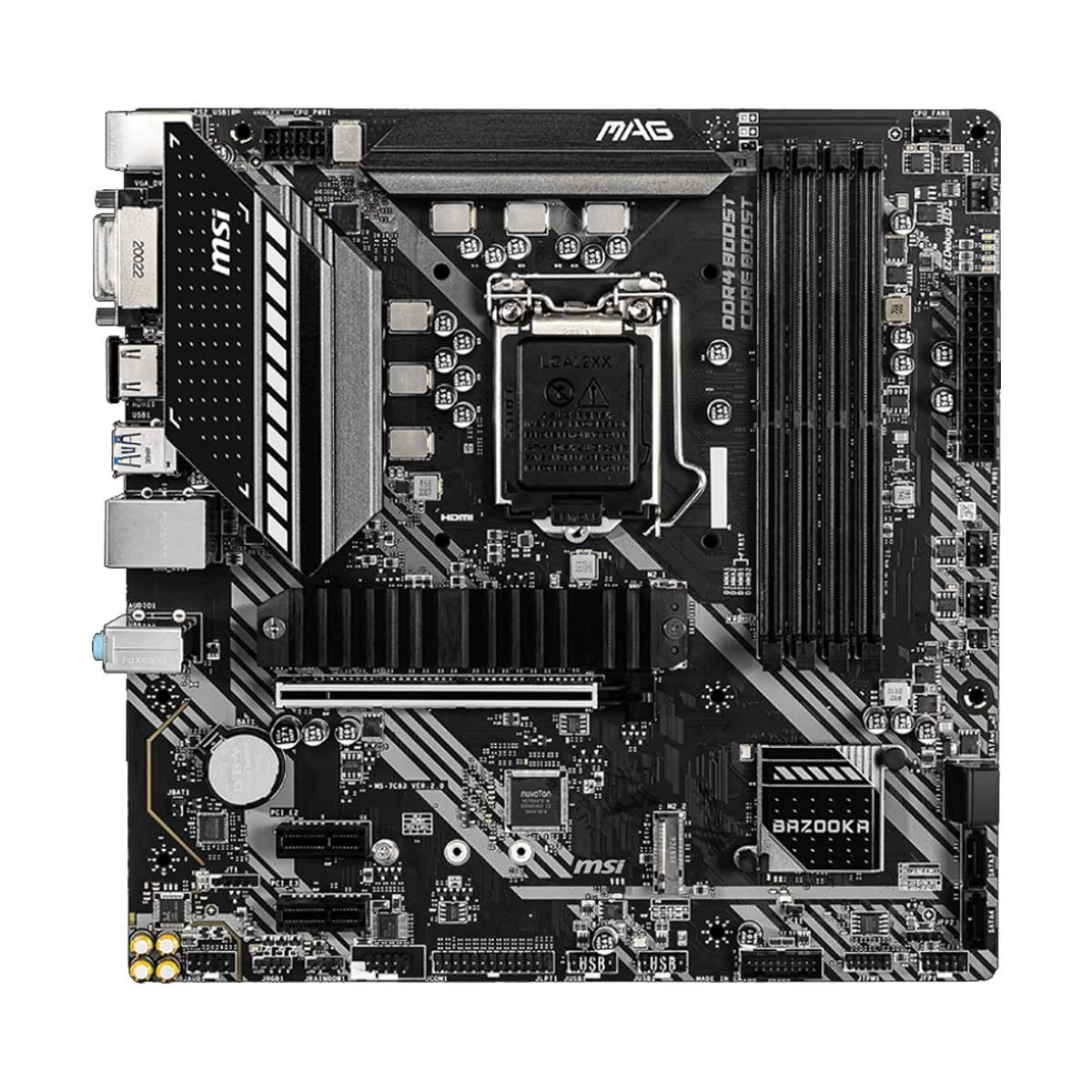 MSI MAG B460M BAZOOKA Motherboard in BD