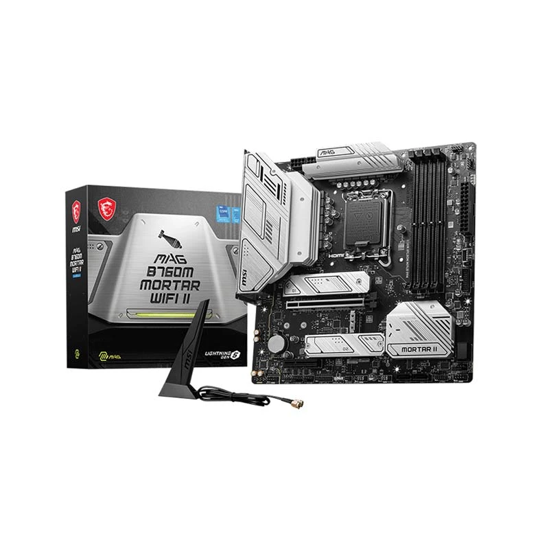 MSI MAG B760M MORTAR II (Wi-Fi 6E) Motherboard