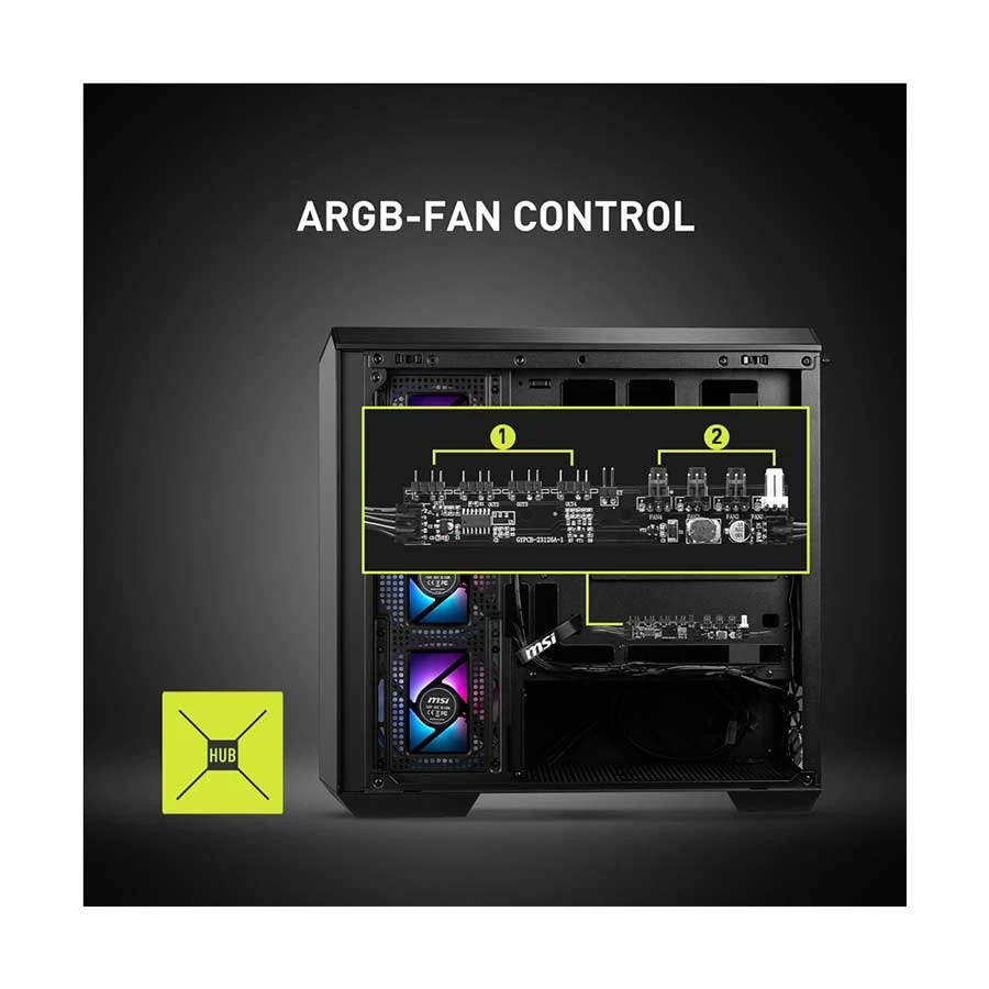 MSI MAG PANO M100R PZ Casing Price in BD