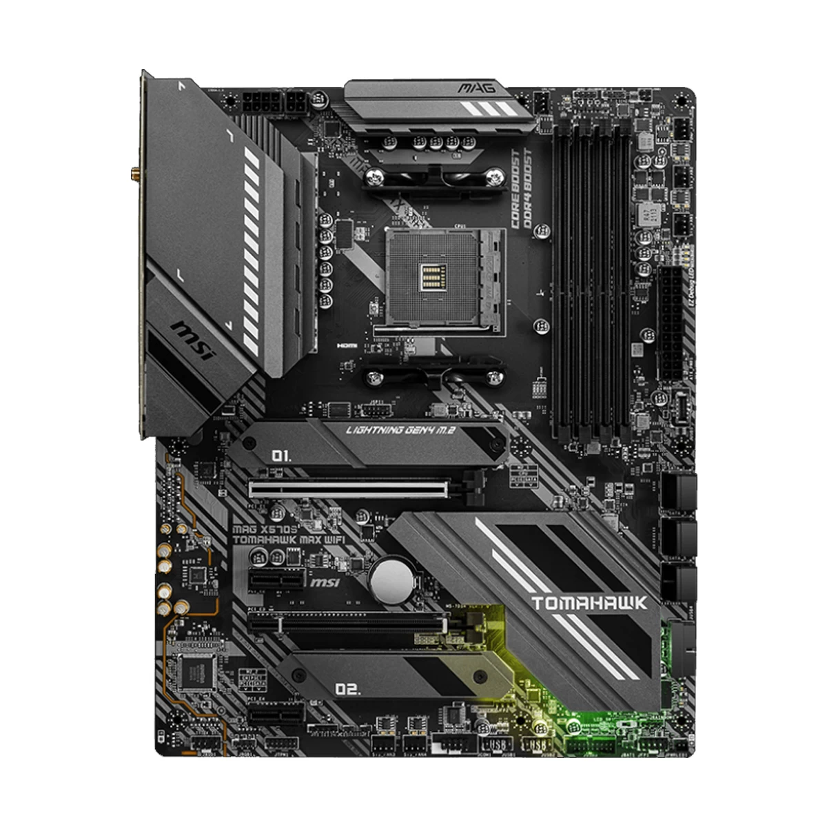 MSI MAG X570S TOMAHAWK MAX (Wi-Fi 6E) Motherboard in BD
