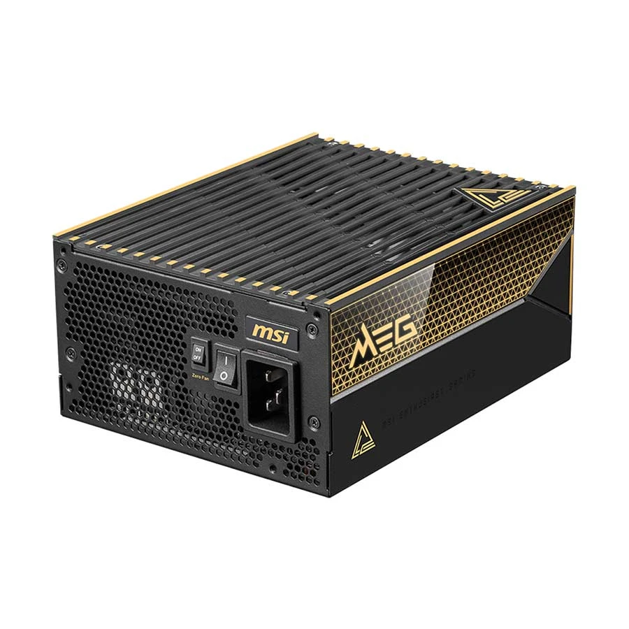 MSI MEG Ai1600T PCIE5 1600W Power Supply in BD