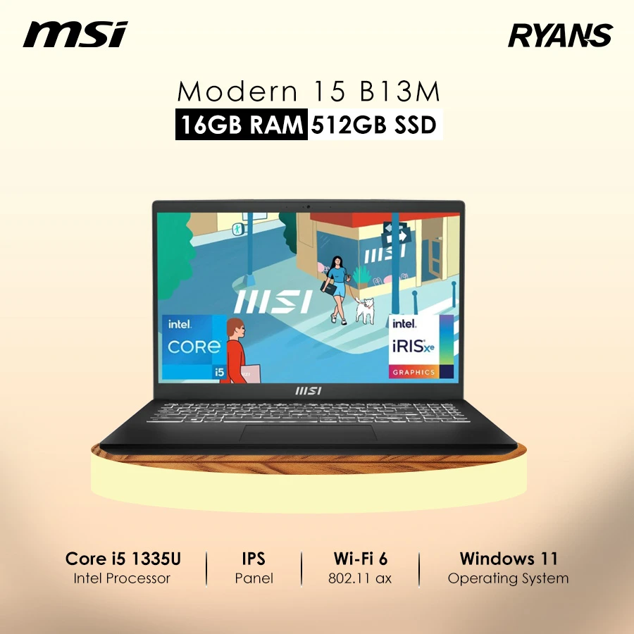 MSI Modern 15 B13M All Laptop Price in Bangladesh