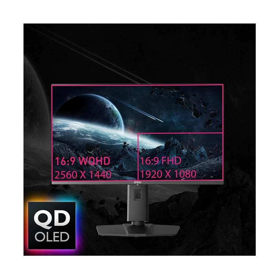 MSI MPG 271QRX QD-OLED Gaming Monitor in BD
