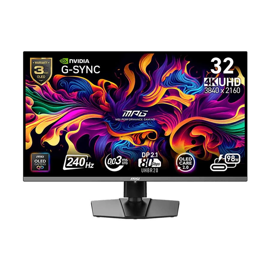 MSI MPG 322URX QD-OLED Gaming Monitor