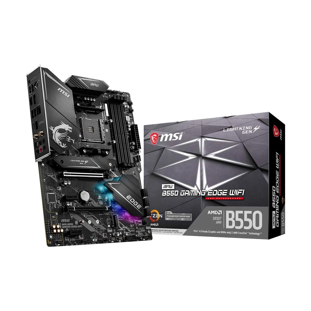 MSI MPG B550 GAMING EDGE WIFI Motherboard