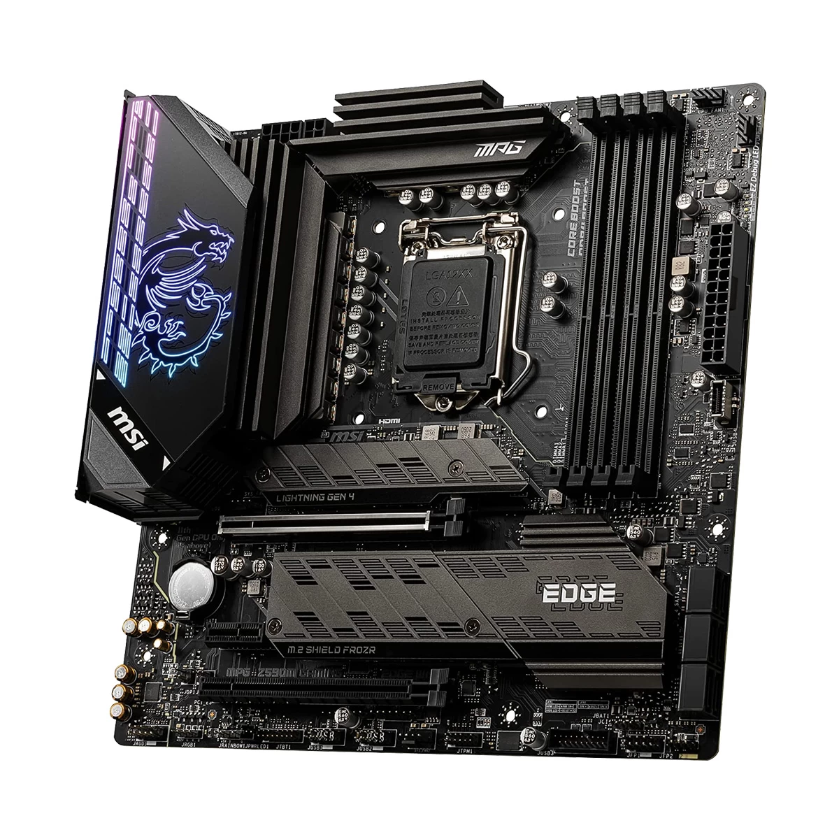 MSI MPG Z590M GAMING EDGE (Wi-Fi 6E) Motherboard