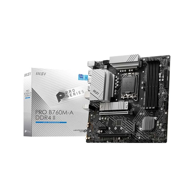 MSI PRO B760M-A DDR4 II Motherboard