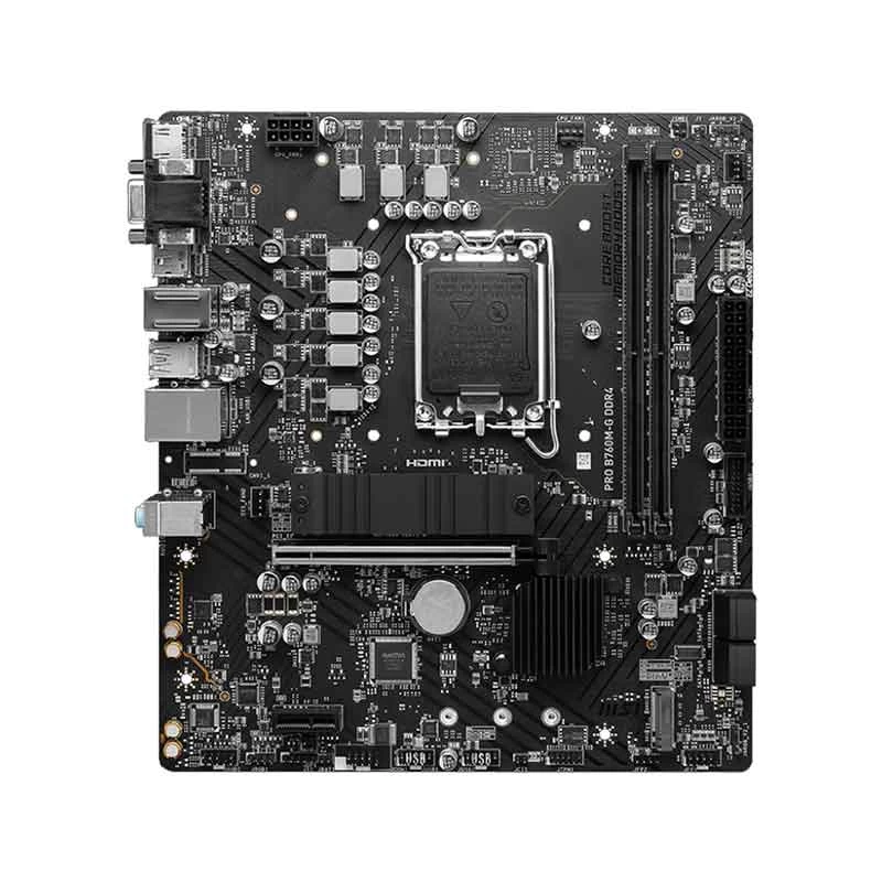 MSI PRO B760M-G DDR4 Motherboard