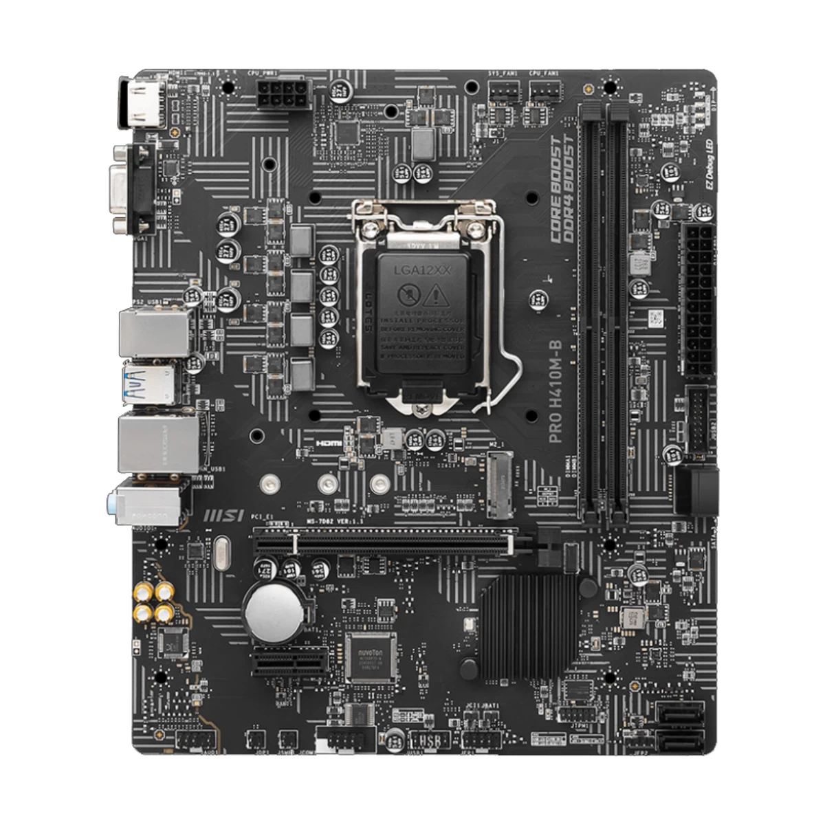 MSI PRO H410M-B Motherboard