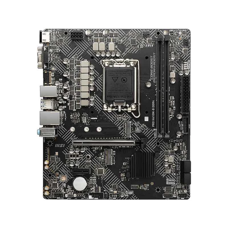 MSI PRO H610M-B DDR4 Motherboard