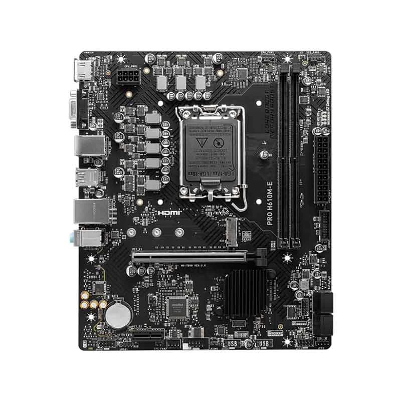 MSI PRO H610M-E Motherboard