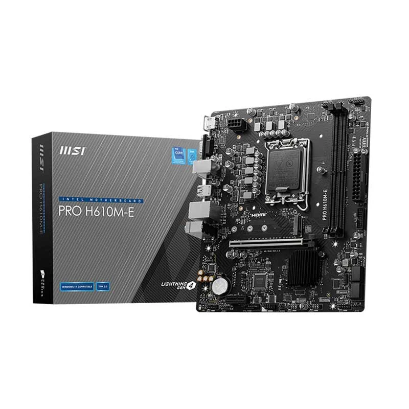 MSI PRO H610M-E Motherboard