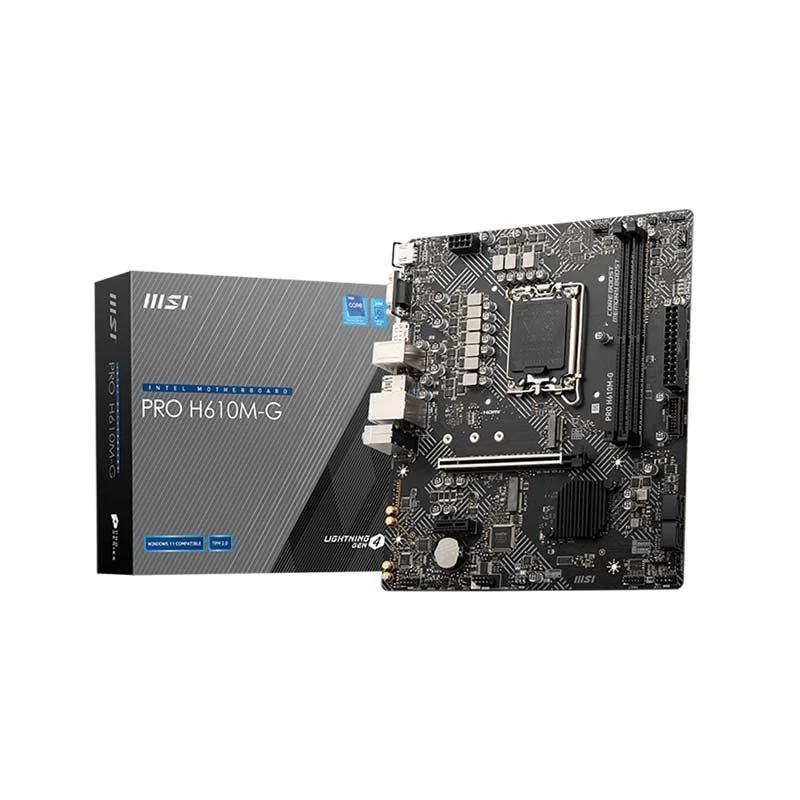MSI PRO H610M-G Motherboard