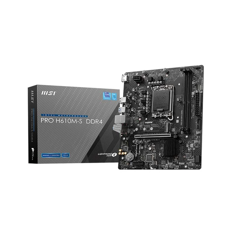MSI PRO H610M-S Motherboard