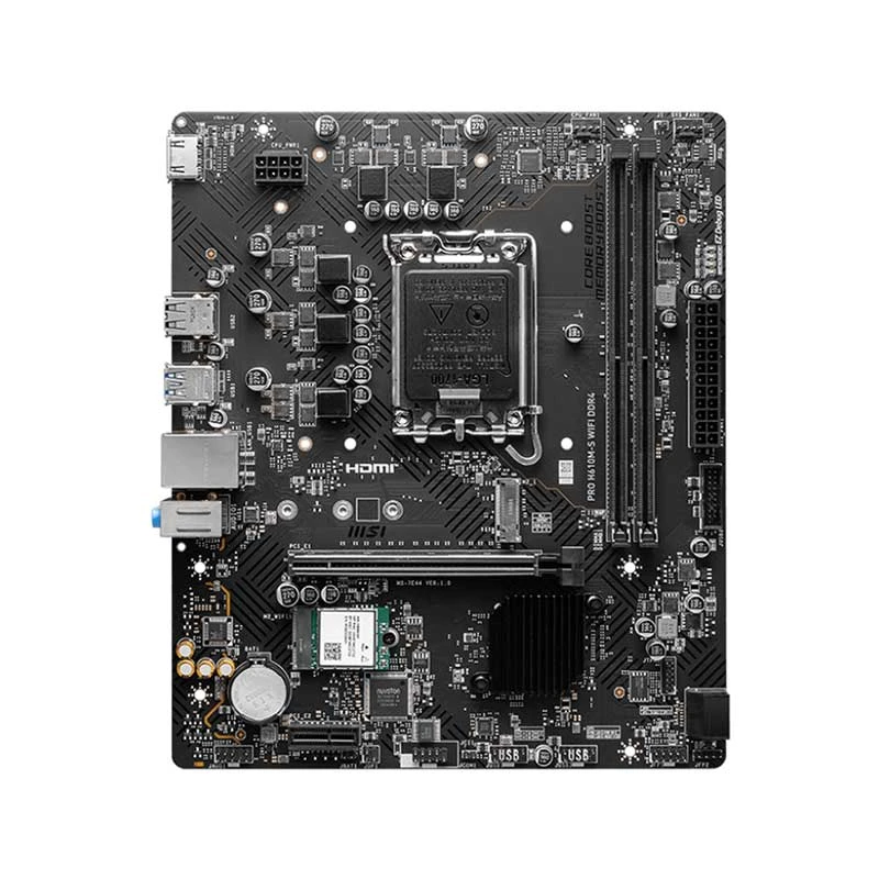 MSI PRO H610M-S (Wi-Fi 6E) Motherboard