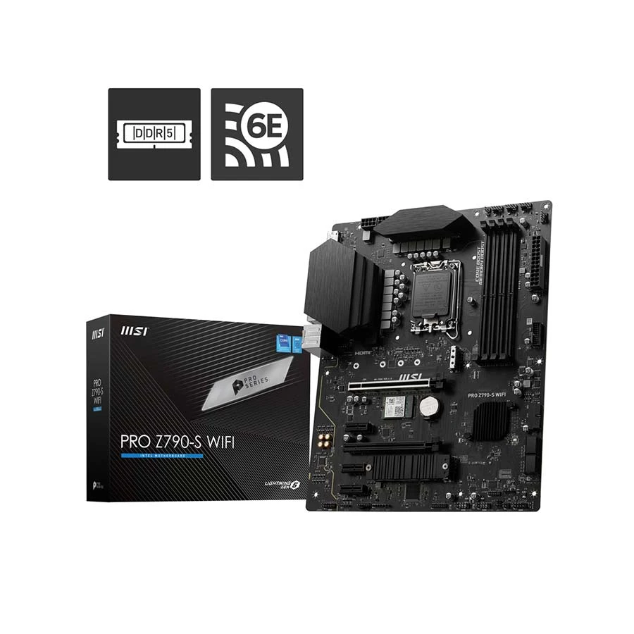 MSI PRO Z790-S (Wi-Fi 6E) Motherboard