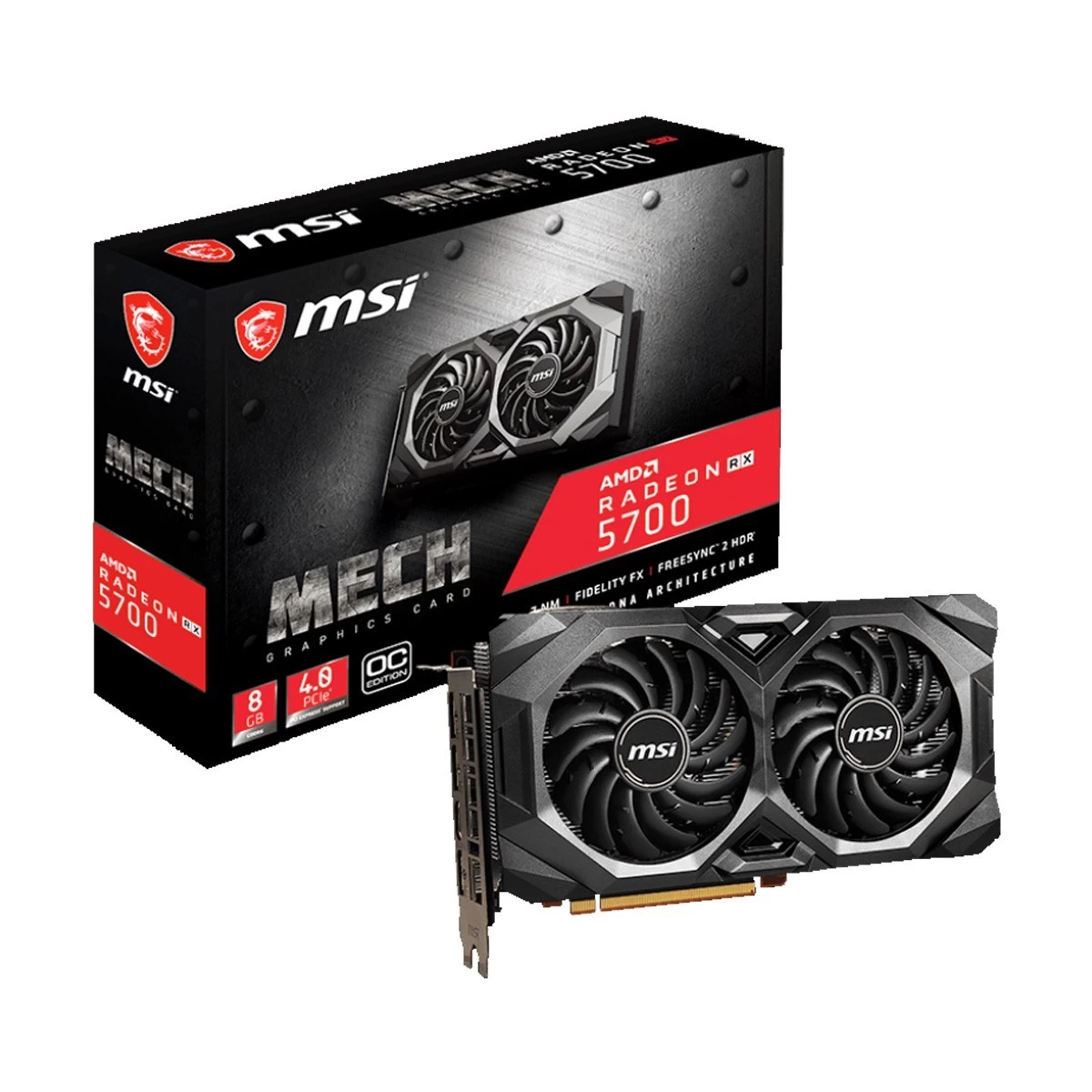 MSI Radeon RX 5700 MECH OC Graphics Card