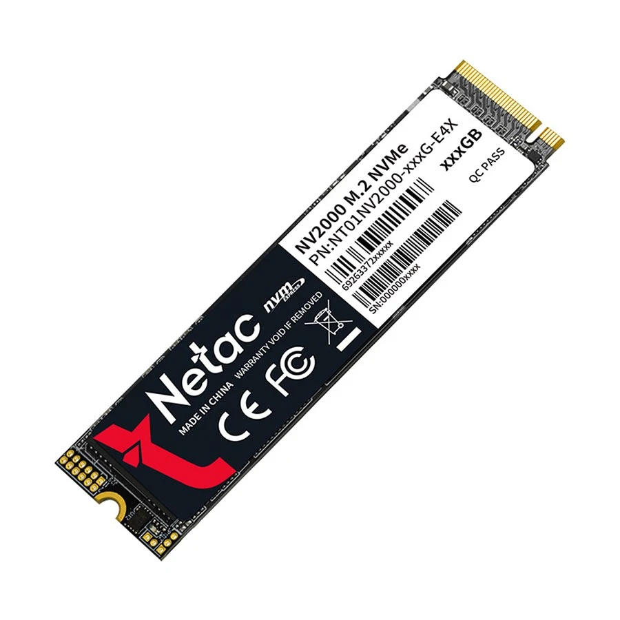 Netac NV2000 256GB Internal SSD in BD