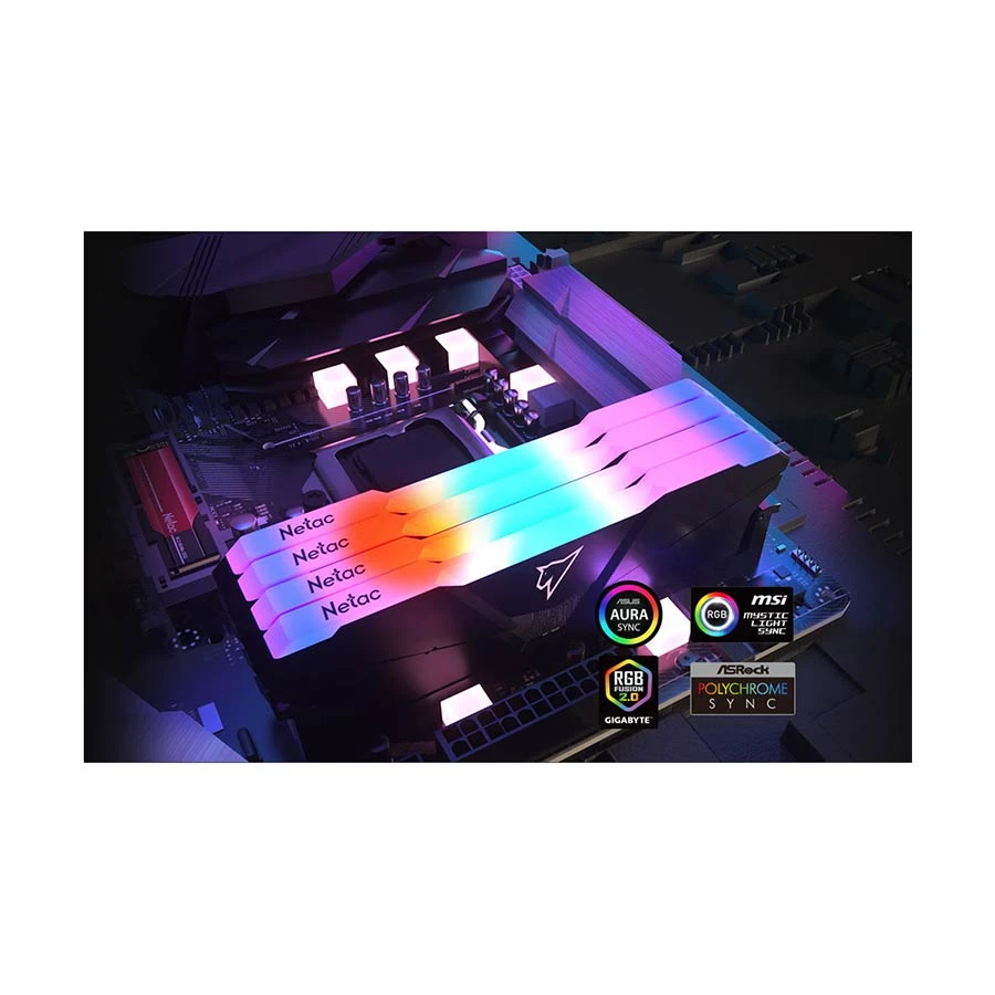 Netac Shadow RGB 8GB Desktop Ram specifications