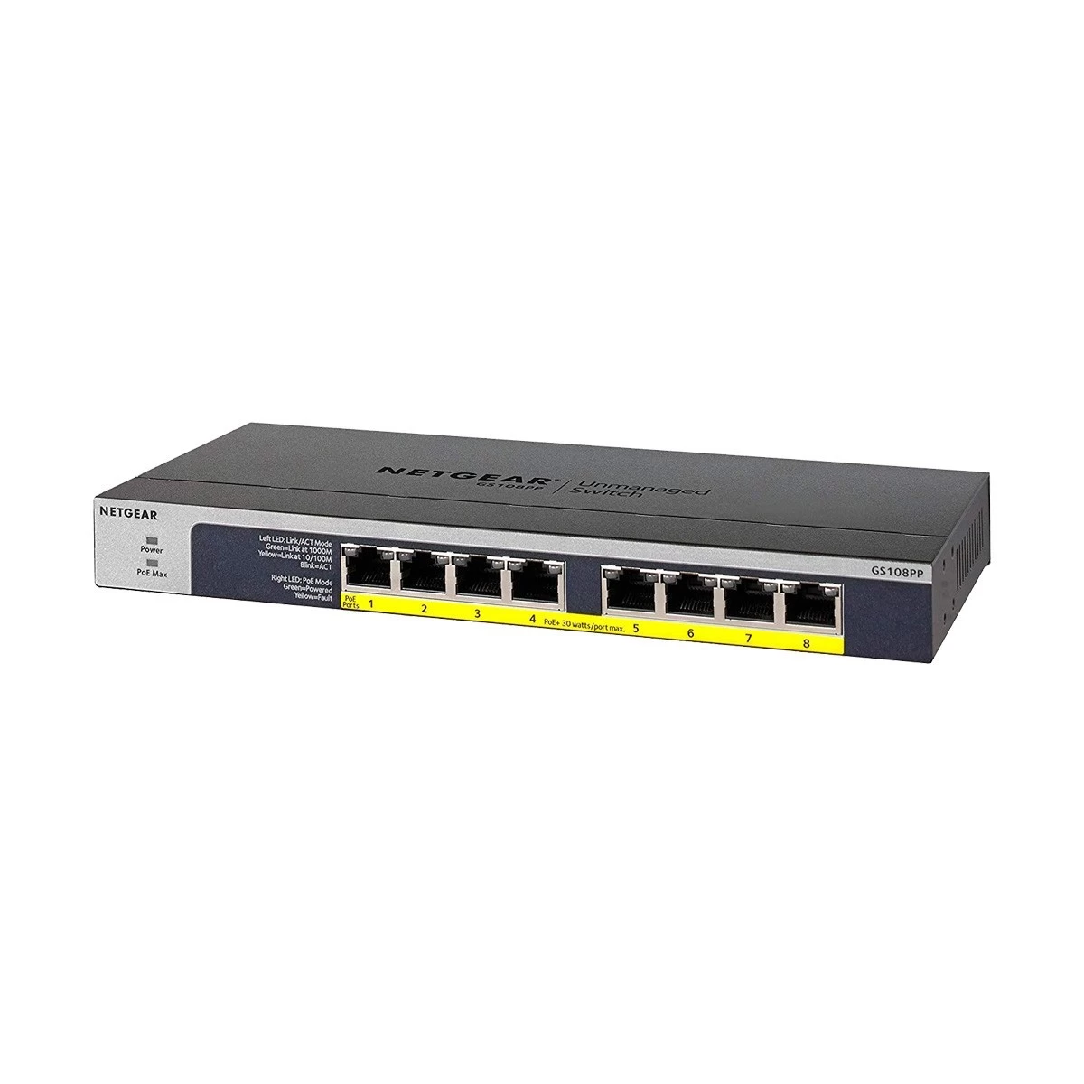 Netgear GS108PP Network Switch