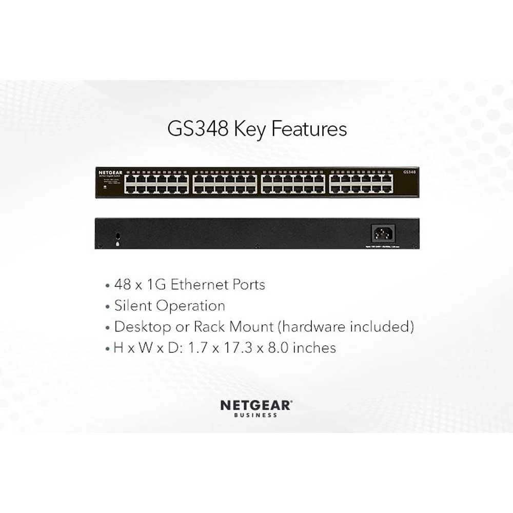 Netgear GS348 Network Switch in BD